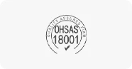 OHSAS18001 Certificate OHSAS18001 Certificate
